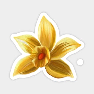 Sweet Vanilla Flower Magnet