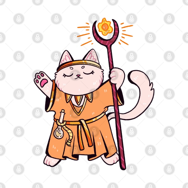 DnD Cats - Cleric by nomsikka