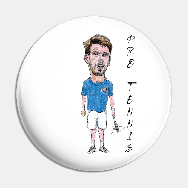 Cam Norrie pro tennis player caricature Pin by dizzycat-biz