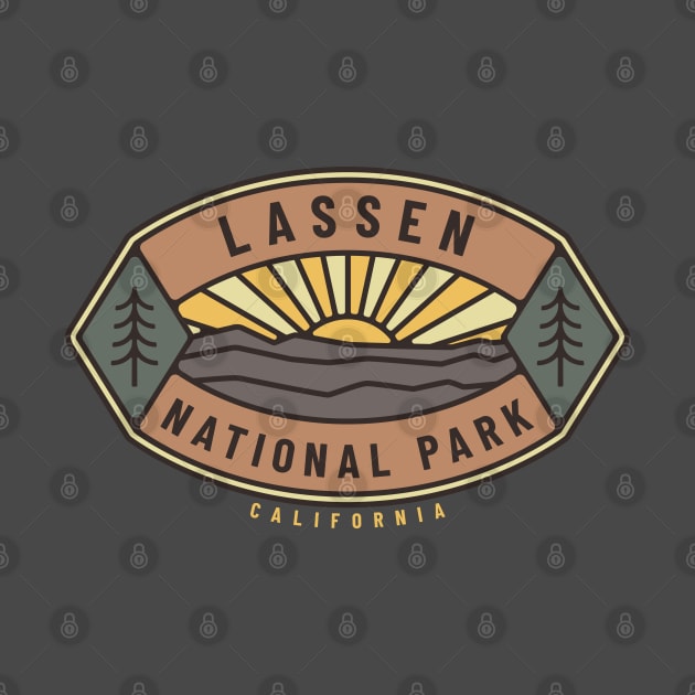 Lassen National Park Logo by Spatium Natura