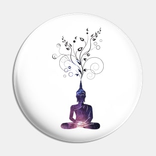 Meditation Buddhism Light Within Pin