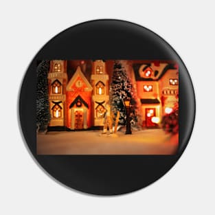 Christmas Village Pin