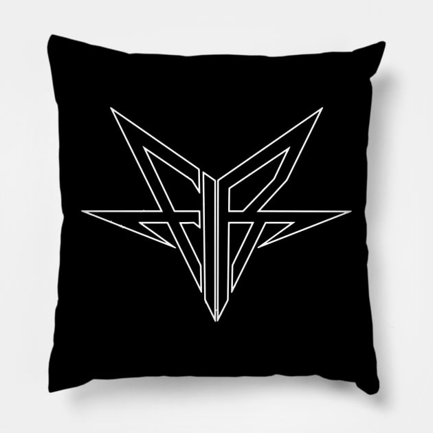 Falling In Reverse Pillow by rickkhemmanivong