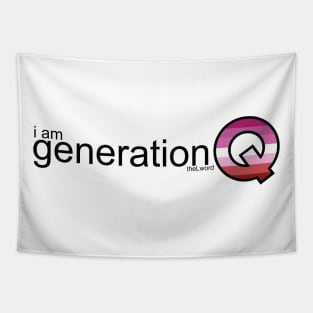 Generation Q Lesbian Tapestry