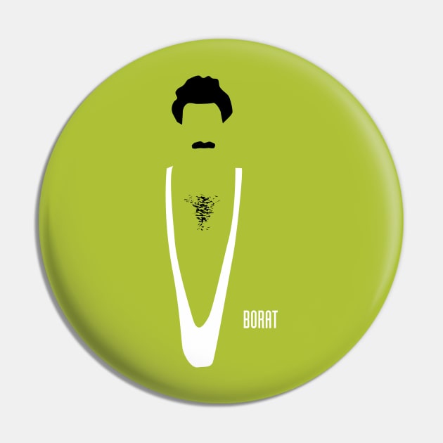 Borat - Alternative Movie Poster Pin by MoviePosterBoy