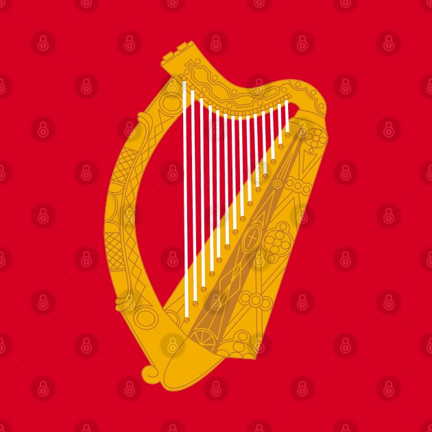 Irish Harp by Historia