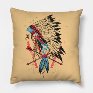 Cherokee - Native American Apache. Pillow