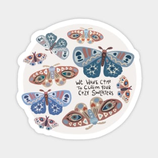 Attack Moths Magnet