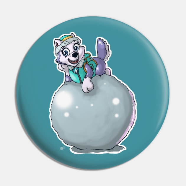 Everest Snowball Pin by miguelmickey