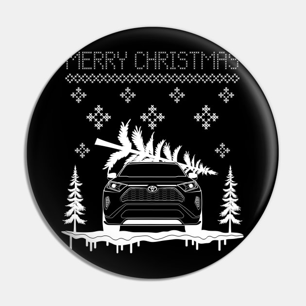 Toyota SUV Christmas Pin by HSDESIGNS