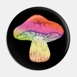 colorful, tie-dye mushroom Pin