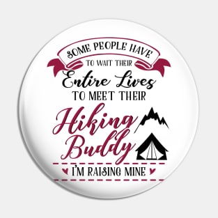 Hiking Mom Matching T-shirts Pin