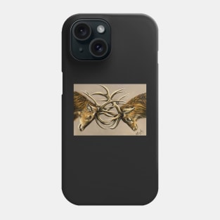 Locking Horns Phone Case