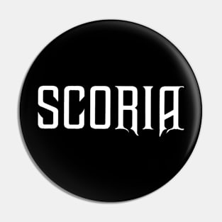 Scoria Logo 3 Pin