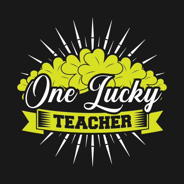 teacher teacher Saint Patrick's Day shamrock by OfCA Design