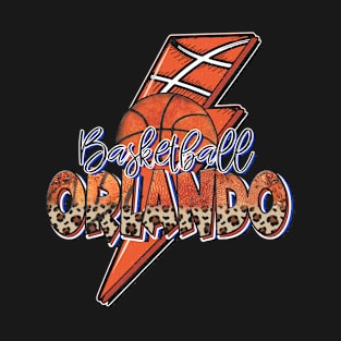 Classic Teams Name Proud Orlando Retro Beautiful Basketball T-Shirt