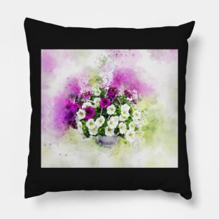 Flower Basket Pillow