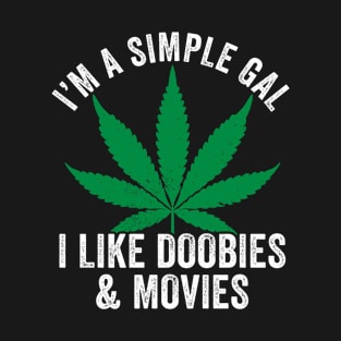 Weed Shirt for Women Cannabis Marijuana Funny T-Shirt