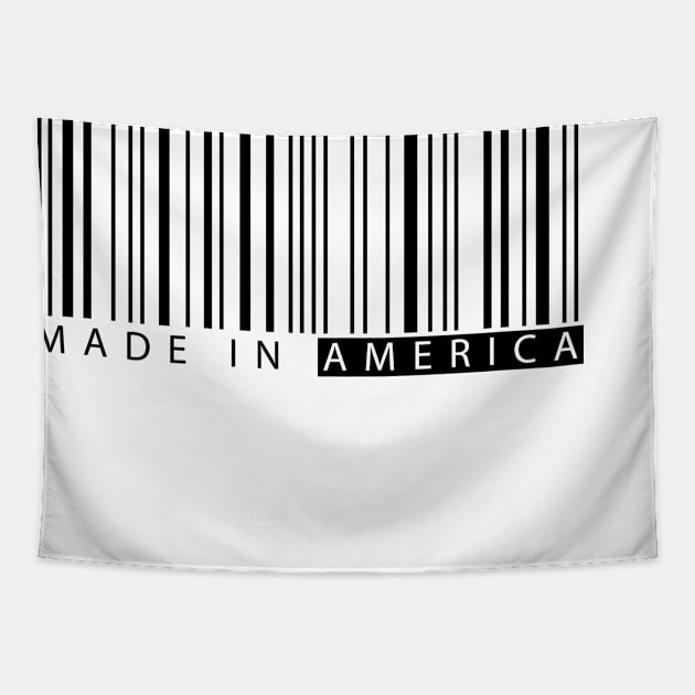 Made In America Tapestry by Jotted Designs