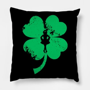 Funny Irish Dance Girls Women St Patrick's Day Gift Pillow