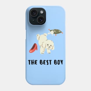 Dog the best boy Phone Case