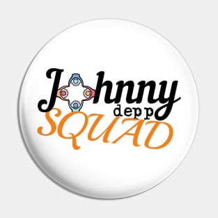 Johnny depp squad Pin