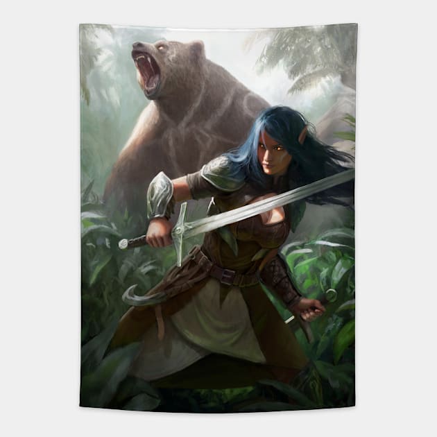 Loreiya Bramble Tapestry by Bram Willemot