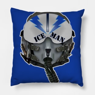 Fighter Pilot Ice Man Pillow