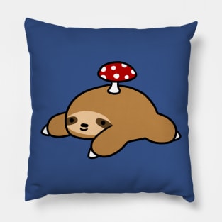 Sloth and Mushroom Pillow