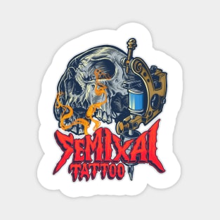 Tattoo logo graphic skull Magnet