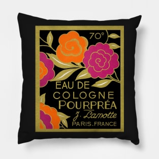 1920 French Pourprea perfume Pillow