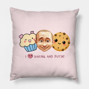 I Heart Baking and Putin Pillow