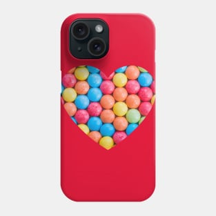 Sweet and Sour Candy Sugar Tarts Photo Heart Phone Case