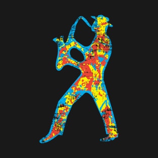 Decorative Saxophone Musician T-Shirt