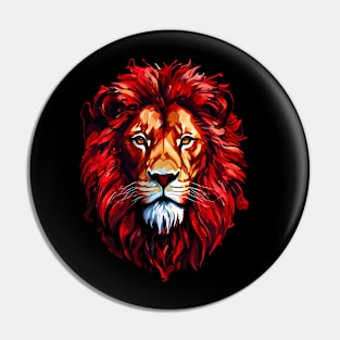 Aquatic Majesty Lion Pin