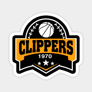 Personalized Basketball Clippers Proud Name Vintage Beautiful Magnet
