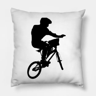 bmx vintage Pillow