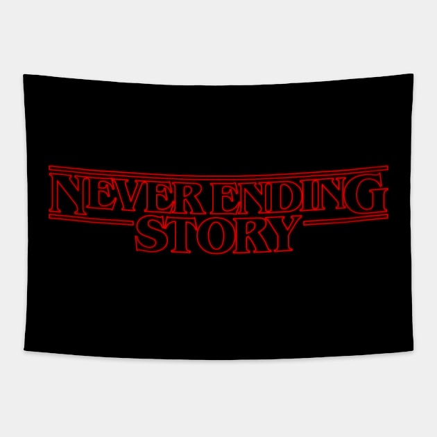 Never Ending Story Tapestry by chrisnazario