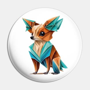 Fictional origami animal #24 Pin