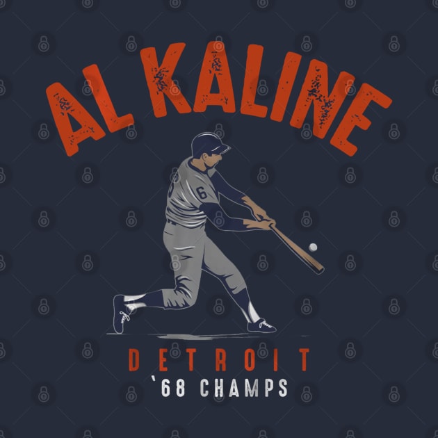 Al Kaline 68 Champs by KraemerShop