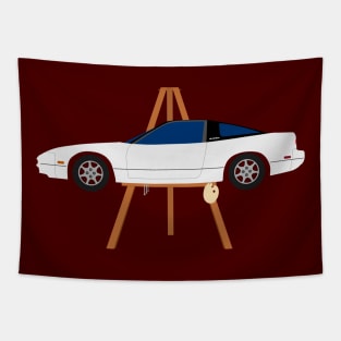 Blank Canvas 240sx (No Text) Tapestry