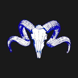 Skull (blue) T-Shirt