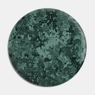 Green Micro Camo (Camouflage) Pattern Pin