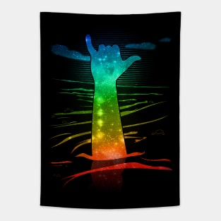 Beach Shaka Tapestry