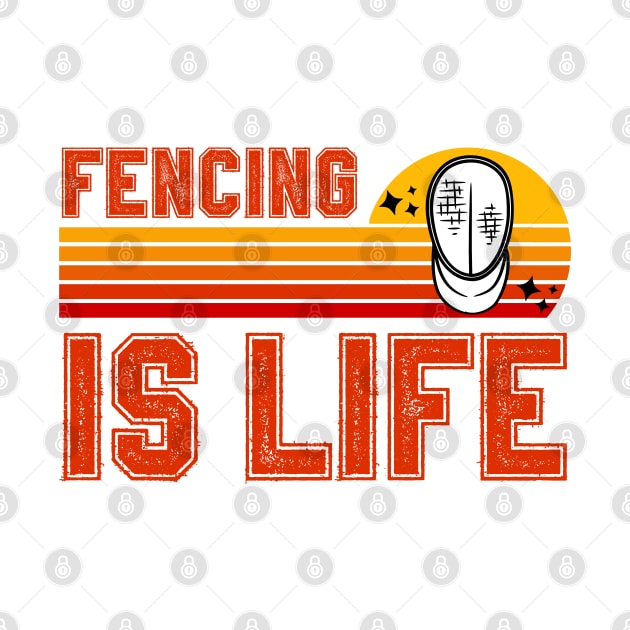 Fencing Is Life by footballomatic