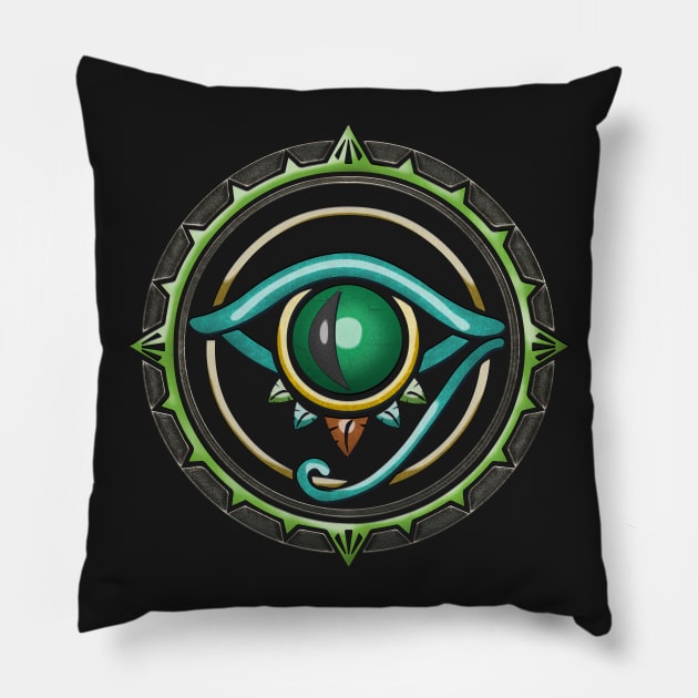 Quetzalcoatl Pillow by KennefRiggles