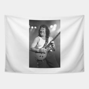 Dave Colwell Bad Company BW Photograph Tapestry