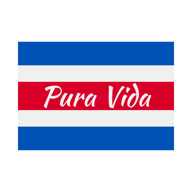 Pura Vida by MessageOnApparel