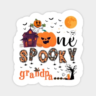 One Spooky grandpa Halloween October 31 Magnet