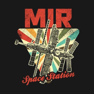 Soviet Space Station Mir T-Shirt